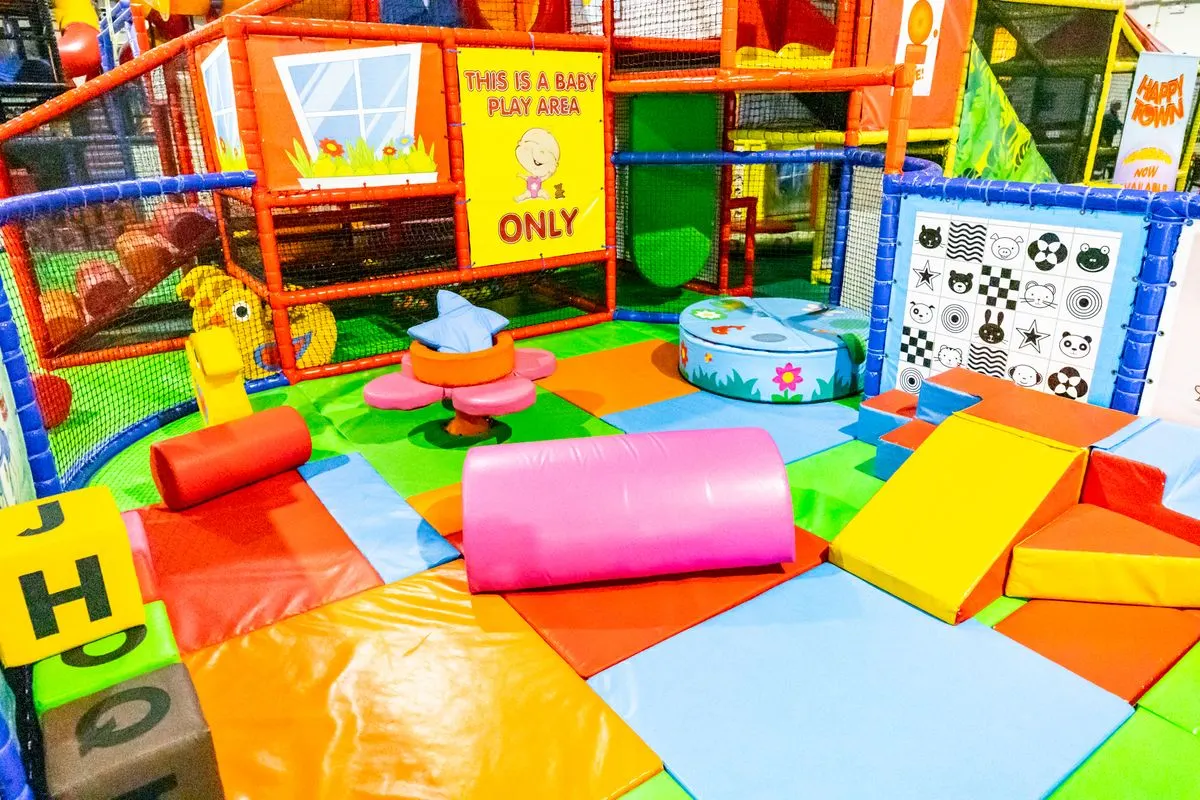 The soft baby area for under 18 months