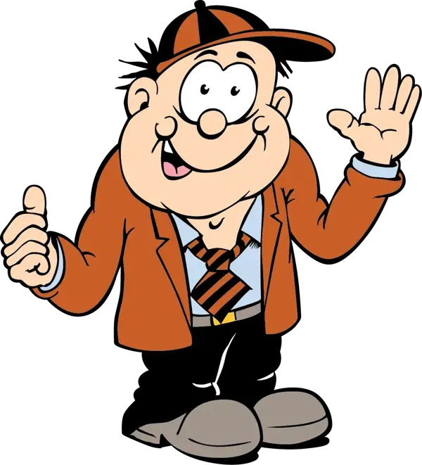 Naughty Norris illustration
