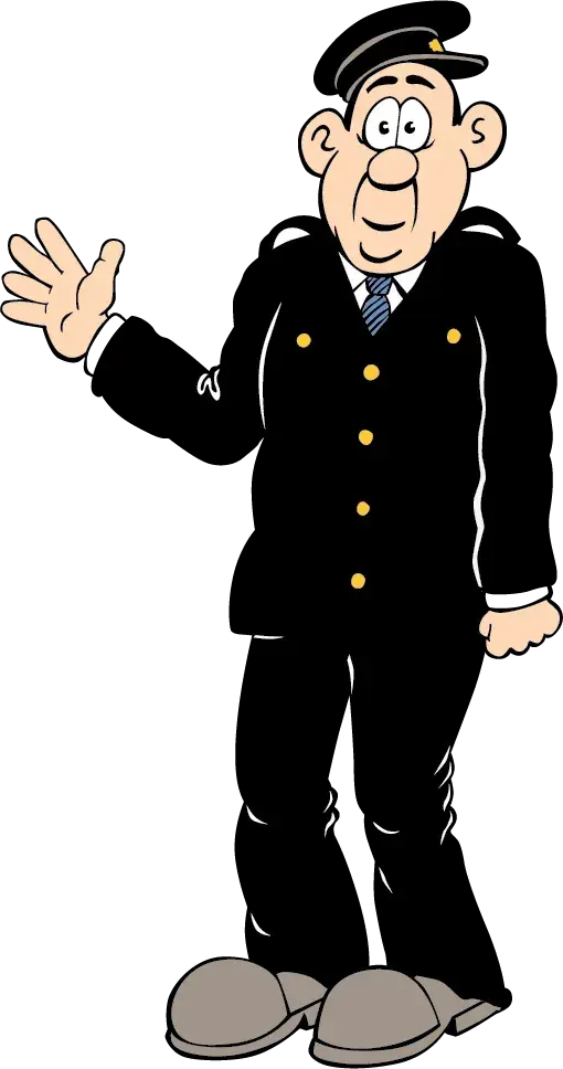 The Happy Town constable illustration