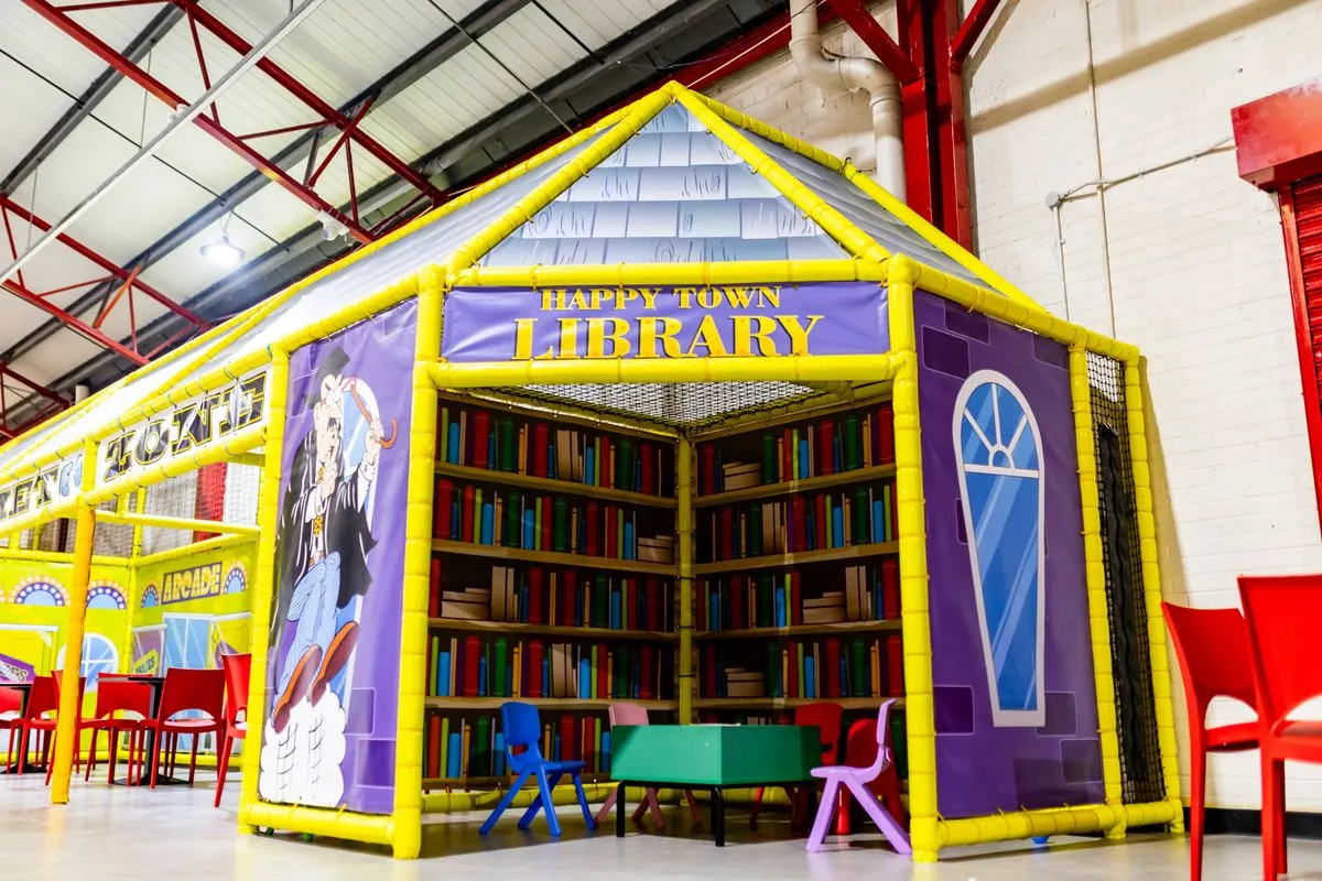 The Happy Town library